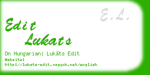 edit lukats business card